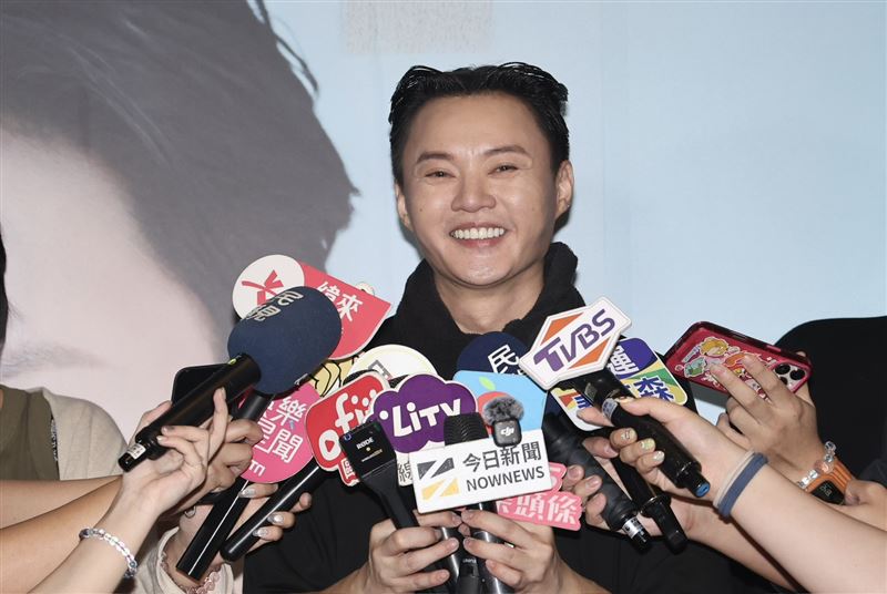 許富凱暴瘦7公斤嚇壞媽媽。(圖/記者鄭孟晃攝影)