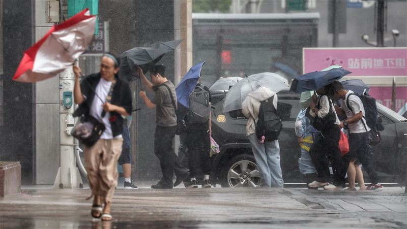 新/12縣市豪、大雨炸到入夜 3地區大豪雨