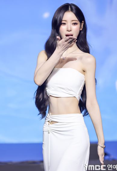 MEOVV成員Anna。（圖／翻攝自iMBC연예）