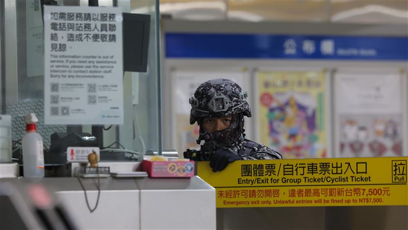 漢光42／憲指部北捷地下路線運補任務演練