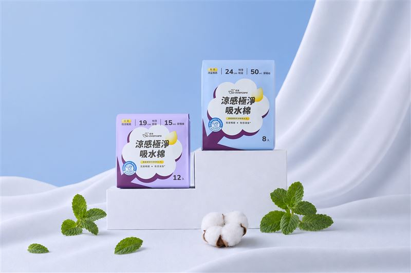 愛康推出全新女性照護系列「愛康evercare」。(圖/品牌業者提供)