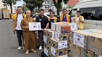 熊本賑災　福岡佛光山攜物資馳援八代市