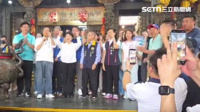 盧秀燕南下幫屏東縣長參選人蘇清泉輔選