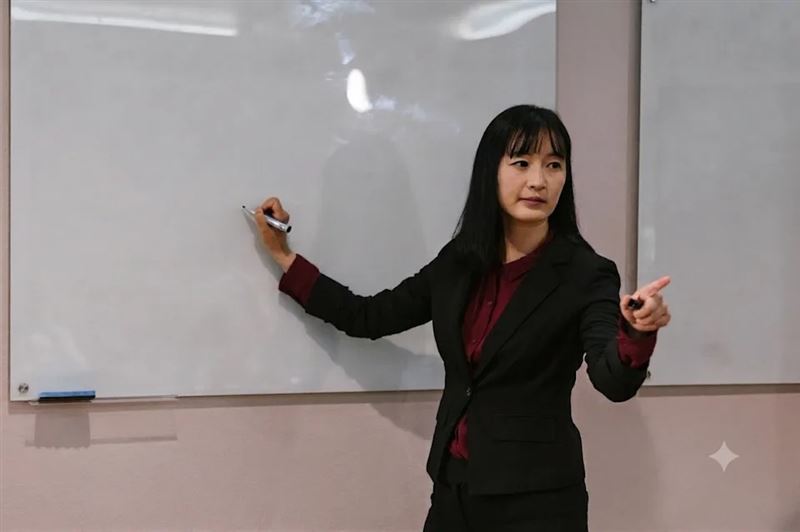 高雄市1名李姓女師，因不滿朱姓學生請假未到，竟指著朱童空位說出「那隻豬怎麼還沒來」。（示意圖，Pexels，AI後製）