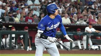 大谷翔平3連戰11支1　道奇輸響尾蛇9戰8敗