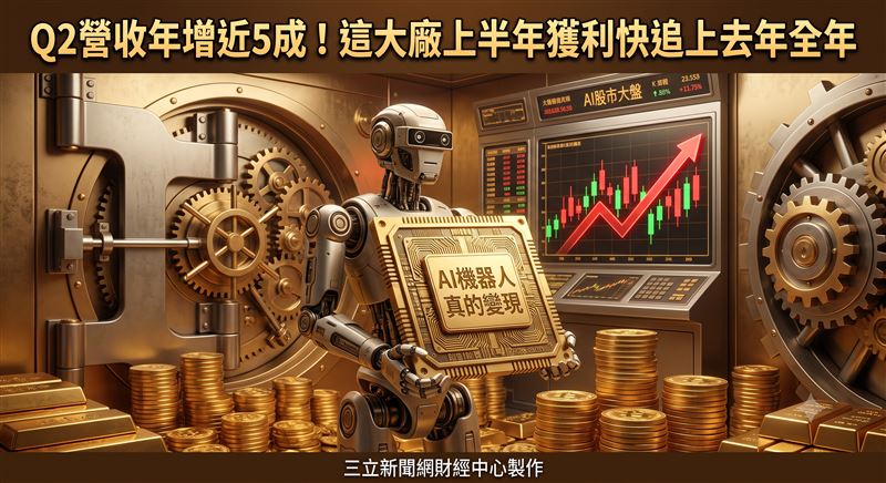 和椿科技( 6215 ) 公告2026年第二季營運成果。和椿2026年第二季合併營收為9.02億元，季增16.70％、年增49.73％，雖受產品組合調整、新機種陸續進入設計打樣階段，以及投入年度調薪與研討會行銷推廣等造成營業費用增加，但合併稅前淨利為0.86億元，合併稅後淨利為0.65億元，歸屬於母公司稅後淨利為0.65億元，稅後每股盈餘（EPS）0.78元，在整體營運規模放大下，單季獲利依舊大幅成長。 （圖／三立新聞網財經中心蕭榕AI製圖）