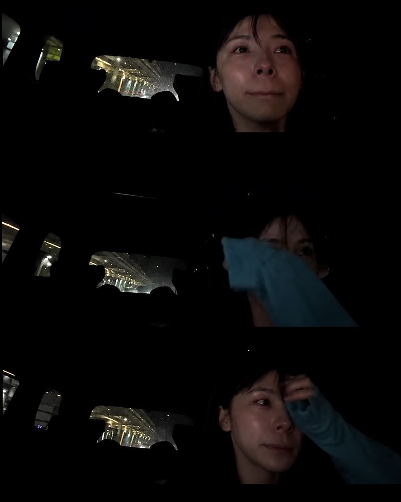 李多慧爆哭坦言,獨自生活超過4年了,面對離別依舊會難過。(組合圖/翻攝自IG@le_dahye)