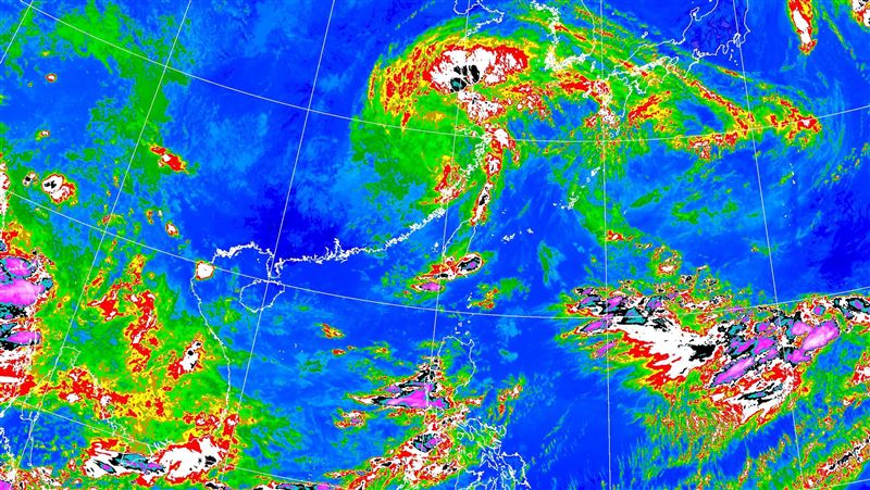 太平洋「3颱風+1熱帶低壓」 這區防大雨