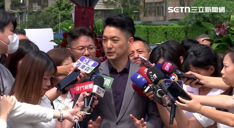 蔣萬安出席「台北市南港區東新國民小學校舍改建工程第二期活動中心工程」開工典禮(圖/翻攝畫面)