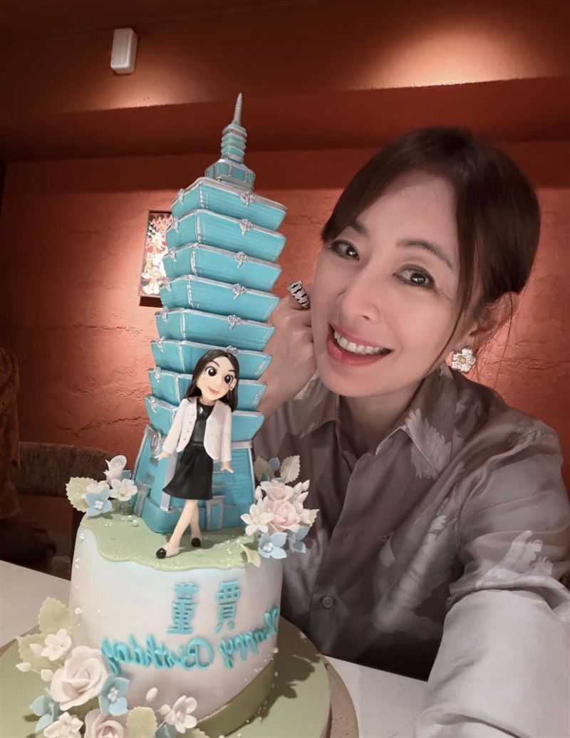 賈永婕成為台北101董事長後，一舉一動都受到關注。（圖／翻攝自臉書）