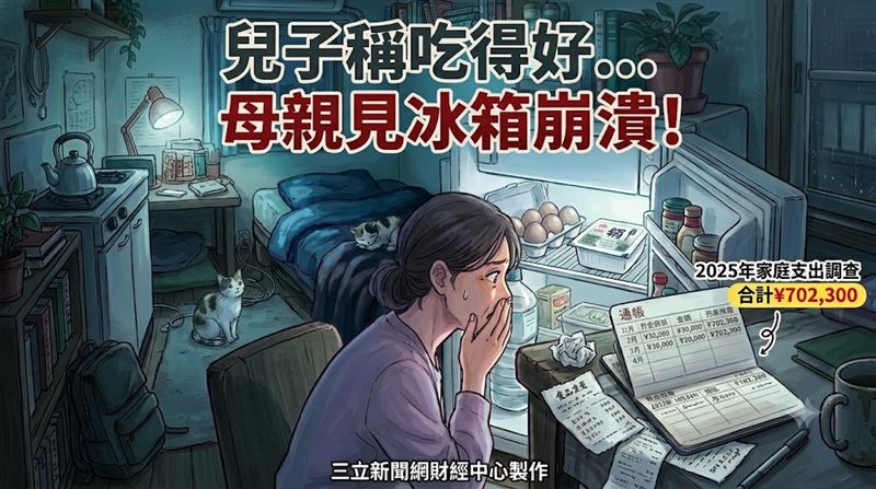 月薪25萬東京租屋男　揭省錢真相