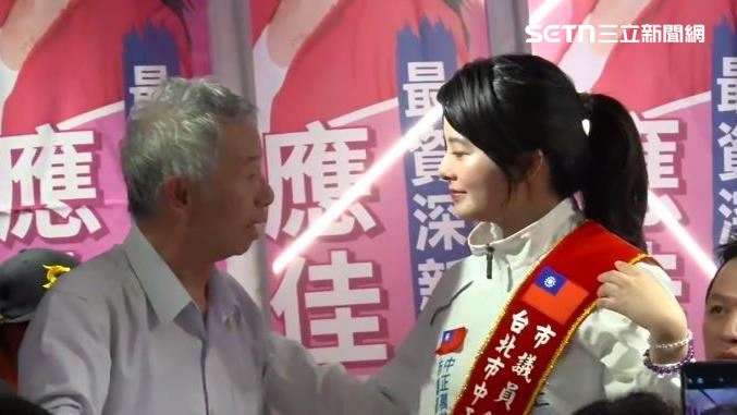 藍前官員挺應佳妤!韓國瑜、蔣萬安送祝福