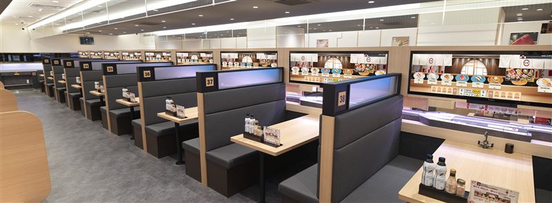 壽司郎新光三越台南新天地店。(圖/品牌業者提供)