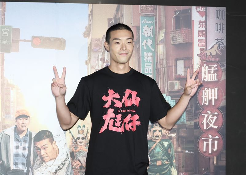 牧森相當投入角色,下戲後難以完全抽離。(圖/記者田俊彥攝影)