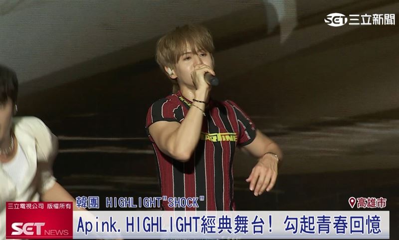 韓團HIGHLIGHT的魅力也無法擋，再次將氣氛推向最高點，