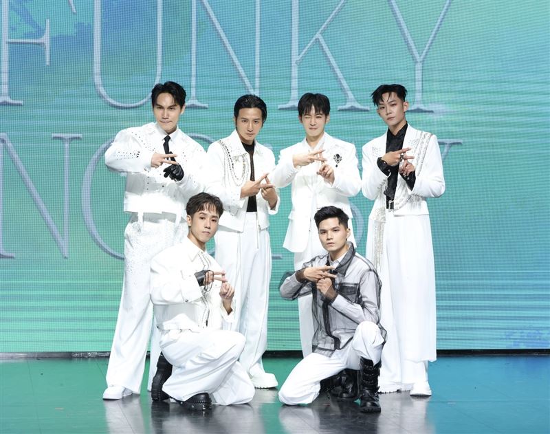 FUNKYNOiSY首度合體亮相。(圖/記者田俊彥攝影)