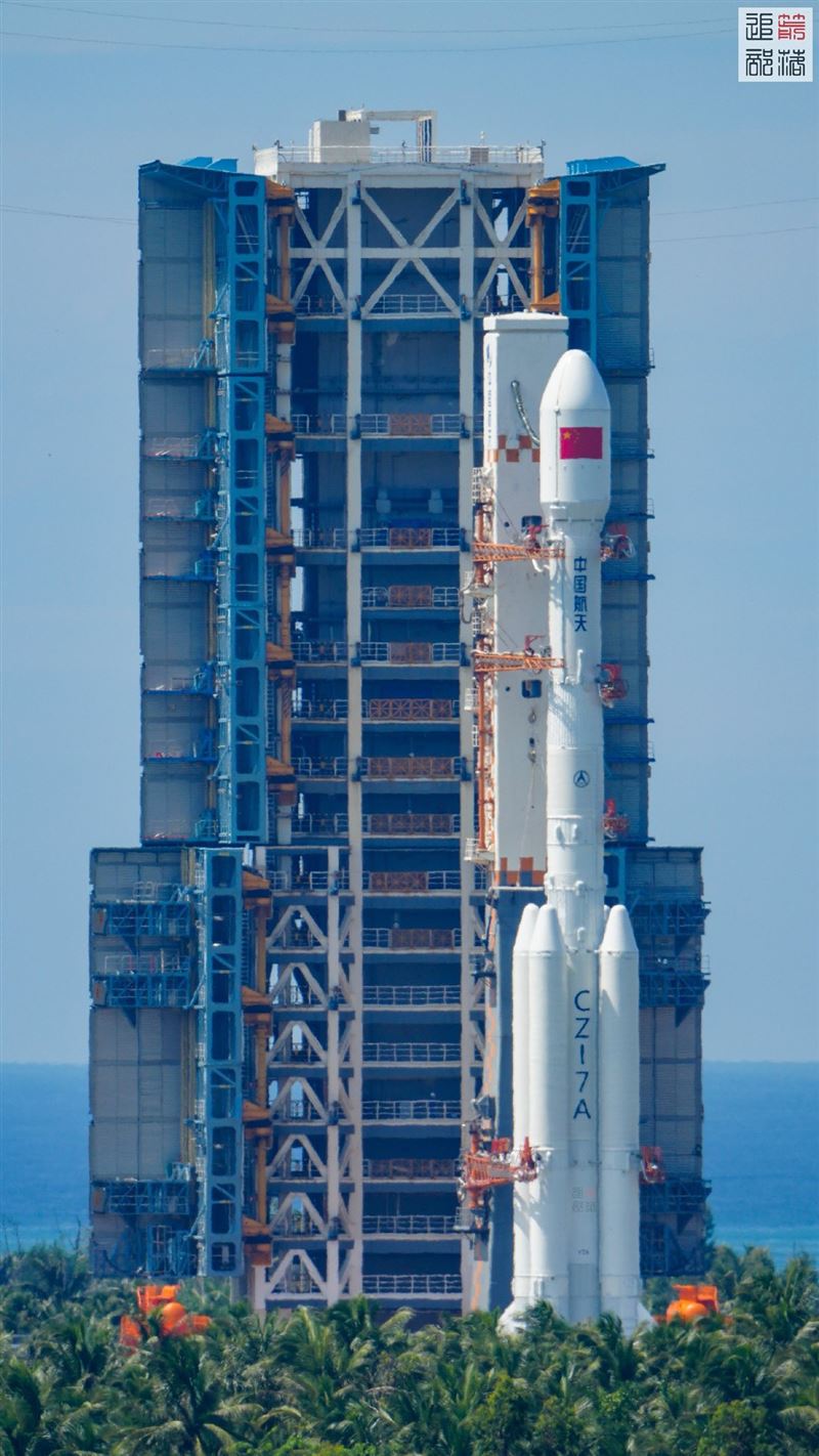長征七號改(長征七號A)此前已多次成功執行高軌道衛星發射任務,並曾連續成功完成超過10次發射。(圖/翻攝自X平台 @xu159411209)