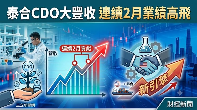 泰合CDO連2月貢獻營收　委託案成新引擎！