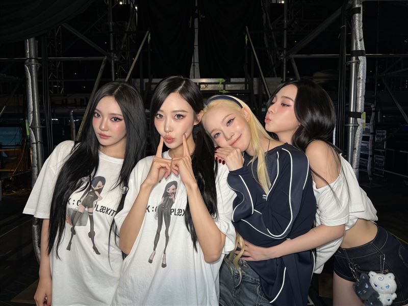 女團aespa將於今晚在台北大巨蛋開唱。（圖／翻攝自IG @aespa_official）