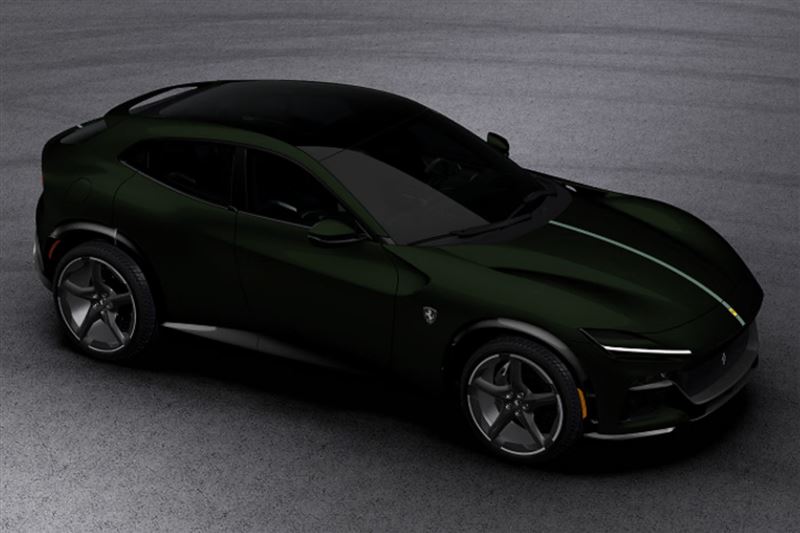 法拉利Purosangue American Grand Tour Atelier Collection限量車。(圖/翻攝Ferrari網站)