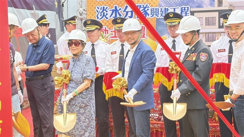 淡水救災需求激增！AI智慧消防廳舍動土
