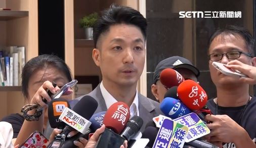蔣萬安被問到2028是否和盧秀燕同一組時回應,持續專注在市政上面,持續關注人民關注的議題(圖/翻攝畫面)