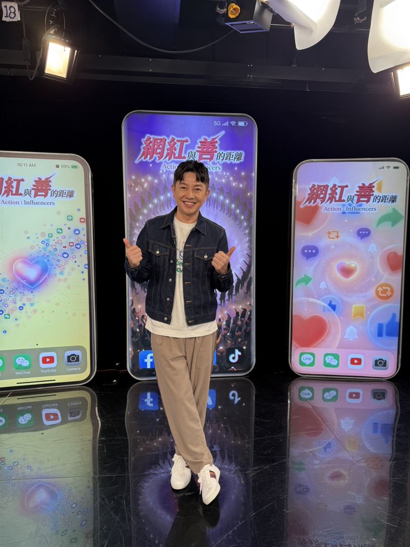 李明川現身錄影。（圖／《網紅與善的距離》提供）