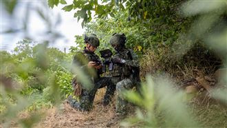 漢光42／心戰喊話車出動：你已被我軍包圍