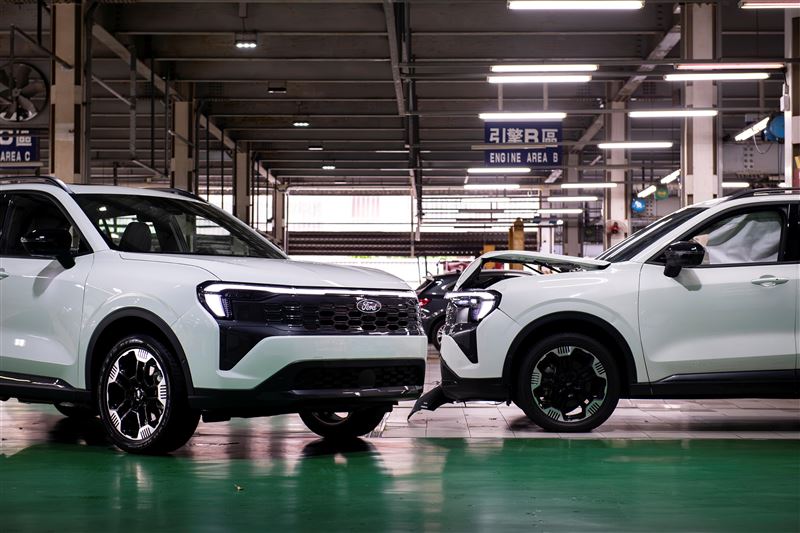 The All-New Ford Territory車身採用65%超高強度鋼材。(圖/Ford提供)