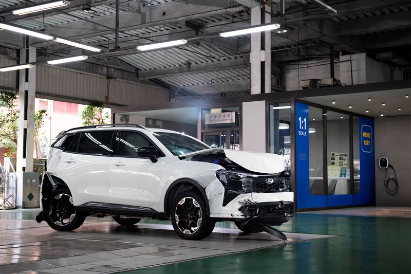 The All-New Ford Territory安全性獲得實質認證。(圖/Ford提供)