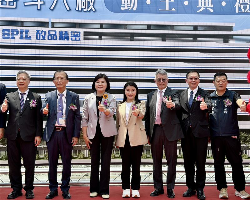 矽品斗六擴廠動工,張嘉郡持續爭取科技廠進駐雲林