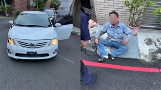 無牌車擦撞狂逃！高雄恍惚男下場曝光
