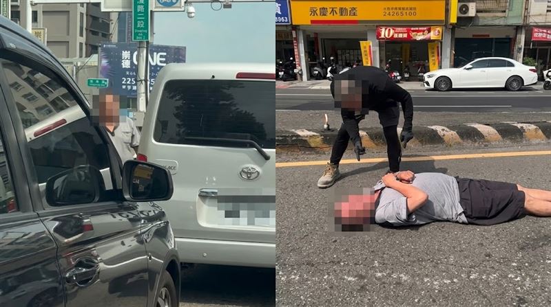 台中知名烤肉店李姓老闆疑因行車問題持刀衝向自小客車理論,遭葉姓駕駛下車重擊倒地,送醫救治 5 天後傷重不治。(圖/翻攝自Threads)