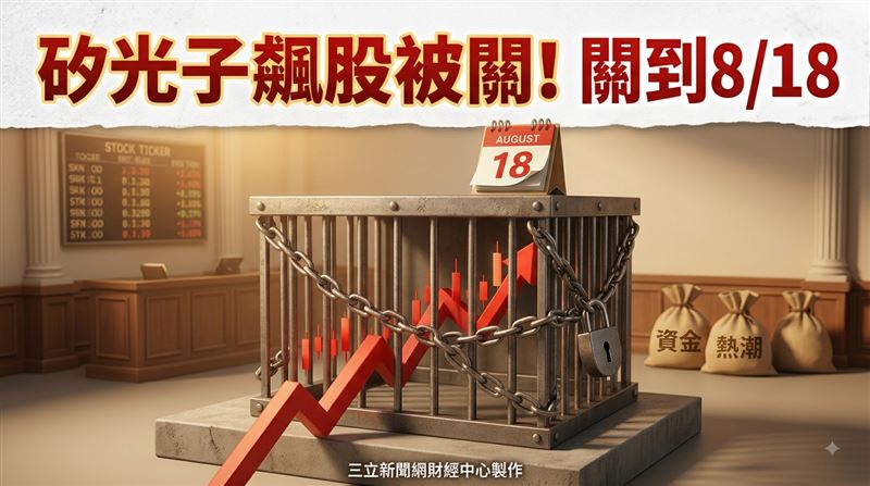 矽光子它6天漲逾3成遭處置　關到8月18日