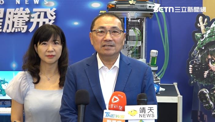 新北市長侯友宜表示,「總預算是一個攸關全民不管公共建設、社會福利推動非常重要的編列,希望能夠快速的通過。」(圖/翻攝畫面)