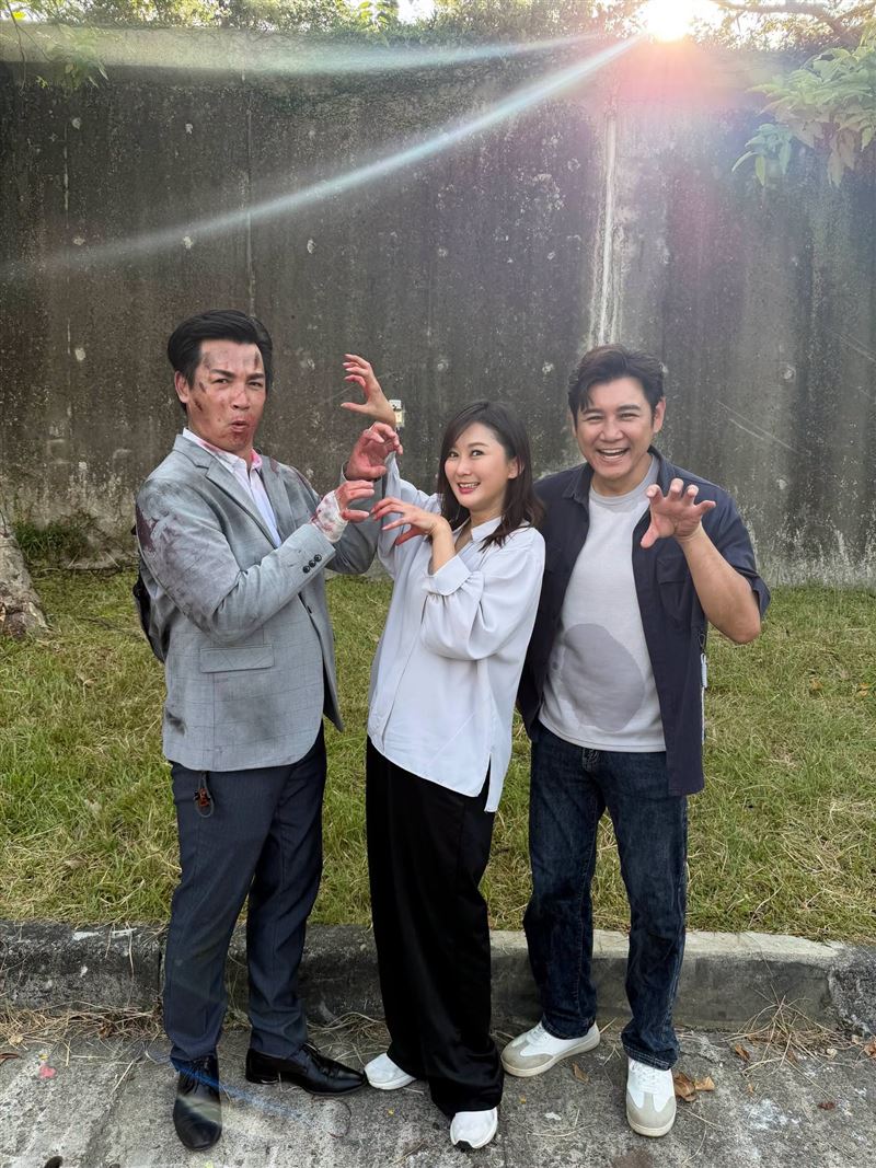 陳珮騏感性表示：「八點檔真的很辛苦，但我在這裡學習、成長，也成熟懂事很多。」（圖／翻攝自陳珮騏FB）
