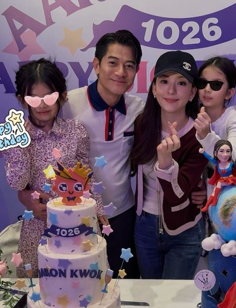 至於家庭近況,郭富城與方媛已在2025年迎來第3個女兒。(圖/翻攝自郭富城IG)