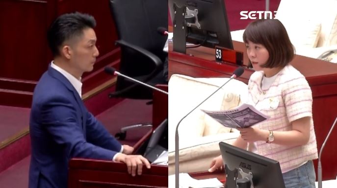 簡舒培逼問支持韓國瑜還是傅崐萁?蔣萬安反嗆,韓國瑜也罵過賴清德(組合圖/翻攝畫面)