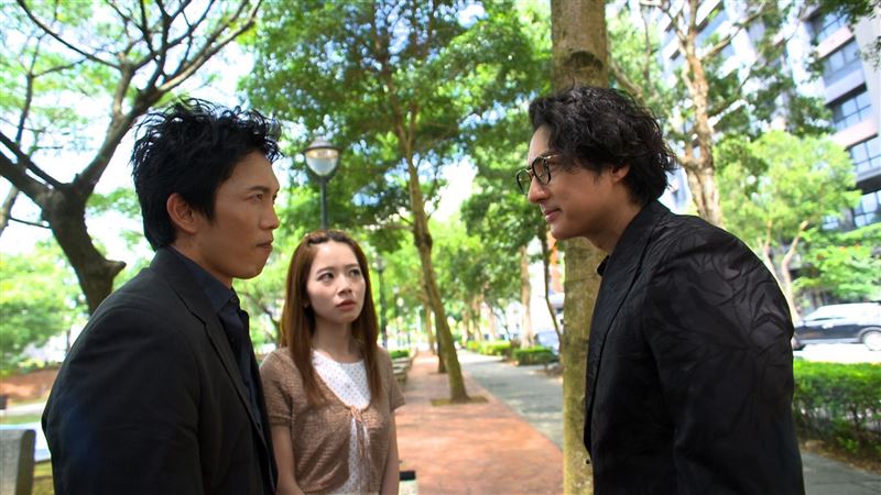 黃尚禾《豆腐媽媽》察覺李運慶的假身世，雙方爭鋒相對。（圖／民視提供）