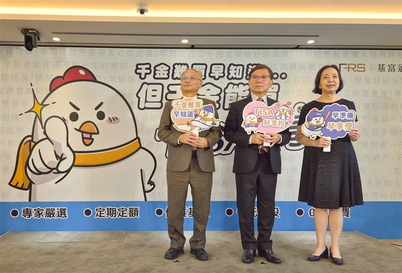 基富通「TISA好享投」開辦一年吸引12萬人參與、資產規模達165億元。相較傳統退休專案，該平台呈現年輕化、小資佔比高及風險承受度提升等特徵，透過數位串聯與低門檻機制，成功推動全齡理財普及化。（圖／基富通提供）
