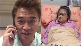 吳宗憲得知噩耗後悲痛萬分，感歎其晚年走得並不順遂，並祈願陳盈潔能擺脫病痛與俗世煩惱，一路好走。（圖／翻攝自吳宗憲、許常德臉書）