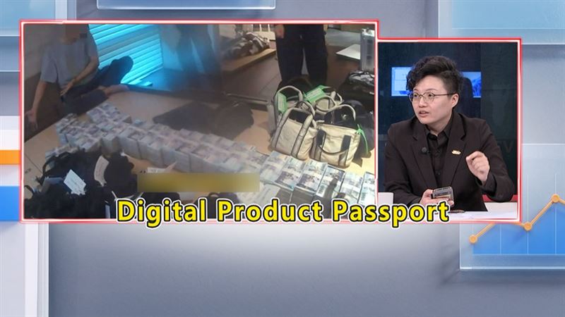 吳靜怡表示,DPP可能是指數位產品護照。(圖/翻攝自《台灣ON AIR》)