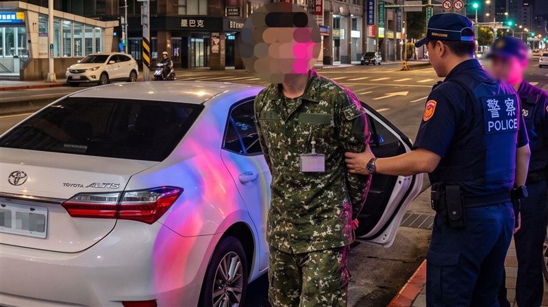 職軍染毒「吸喪屍煙彈」上忠孝東路被活逮