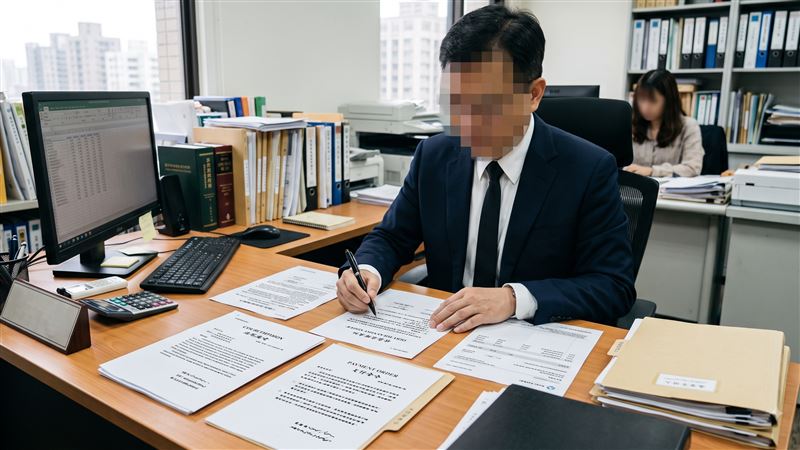 男子生前刷卡消費,積欠銀行本金加利息約3萬1534元,他死後全家人都拋棄繼承,銀行靠,聲請選任遺產管理人,核發支付命令討回卡債。(示意圖/AI製圖)