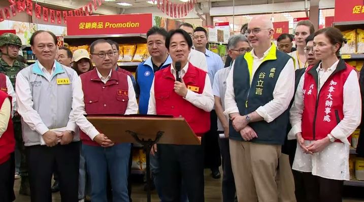駐台使節參與韌性演習　賴清德曝背後意義