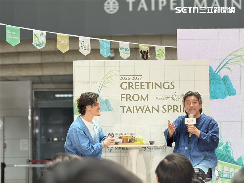 「2026-2027台灣好湯」今年邀請《黑白大廚》人氣主廚Edward Lee擔任泉旅引路人。(圖/記者李育道攝影)