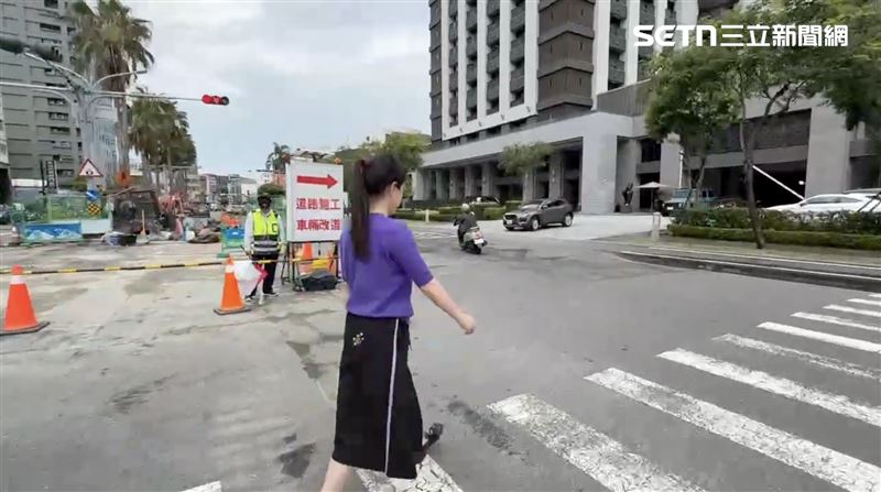 50歲不忍了斷開趙建銘!陳幸妤現身「證實離婚許久」:製造點新聞。(圖/翻攝畫面)