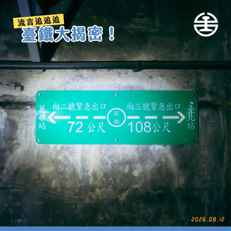台鐵也提醒,3座緊急停靠站相關設施僅供緊急狀況使用,民眾切勿自行前往,以免發生危險。(圖/翻攝自台鐵臉書)