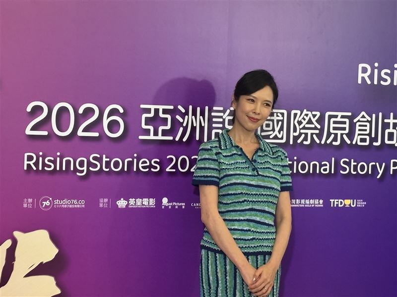 天心出席第四屆《亞洲說》國際原創故事徵集大賽。(圖/記者石承仟攝影)