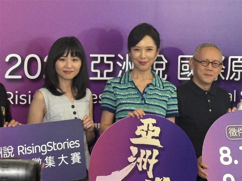 天心出席第四屆《亞洲說》國際原創故事徵集大賽。(圖/記者石承仟攝影)